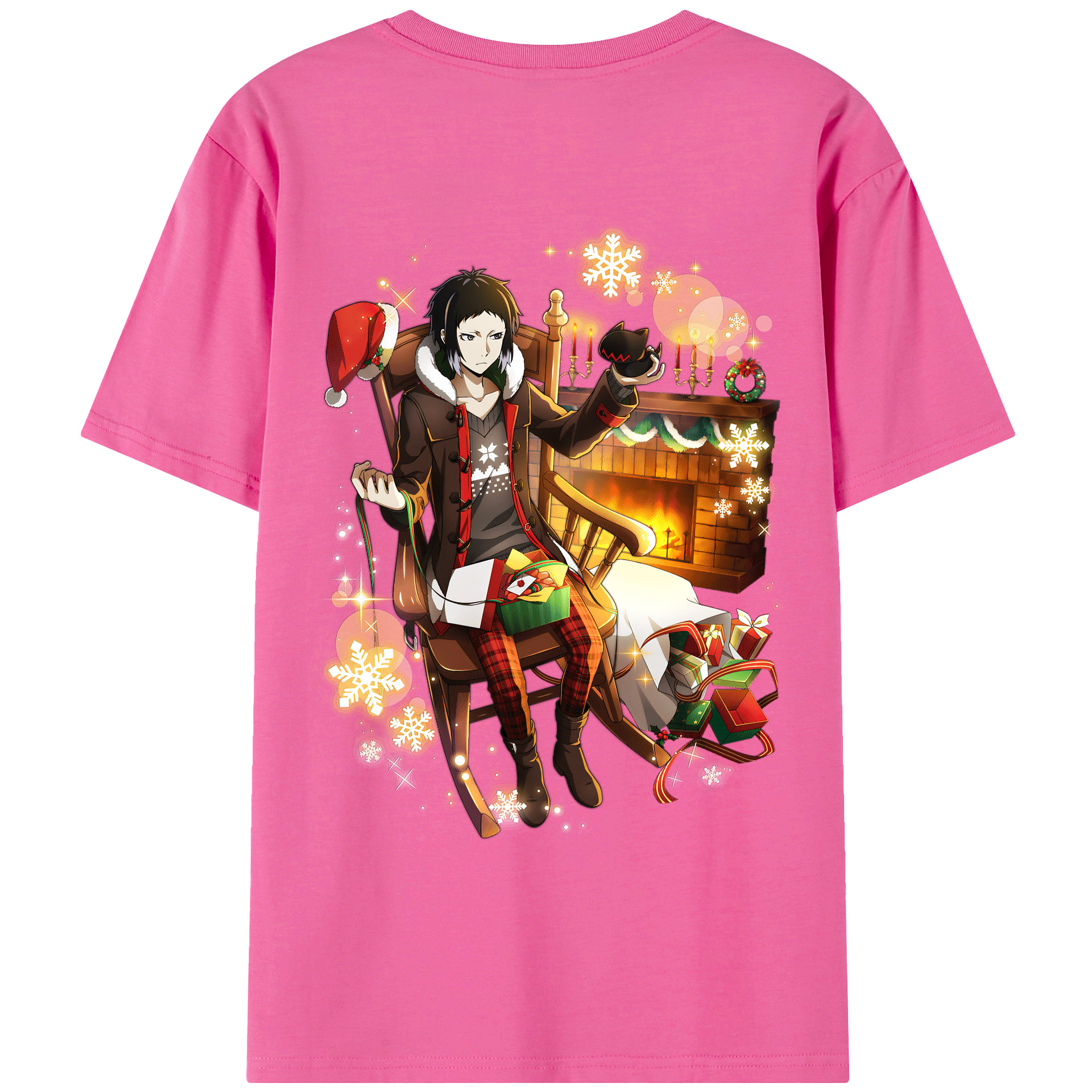 （画像用） 文豪ストレイドッグス Bungo Stray Dogs レディース半袖Tシャツ(バックプリント)
